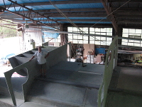 Saloon with sole installed