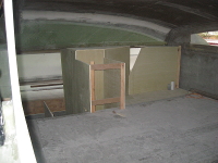 Port side of saloon