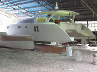 Port side aft view