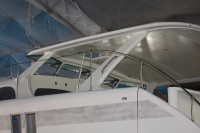Cockpit view from the water level.