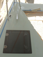 Forward deck gear fitted.