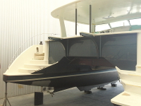 Stern view of the paint job.