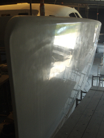 Hull side profile.